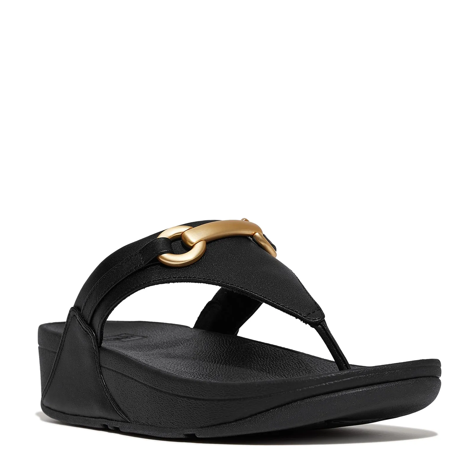 Comfortable Vacation Sandals Stylish Casual Shoes Women's FitFlop, Lulu Chunky Snaffle Sandal