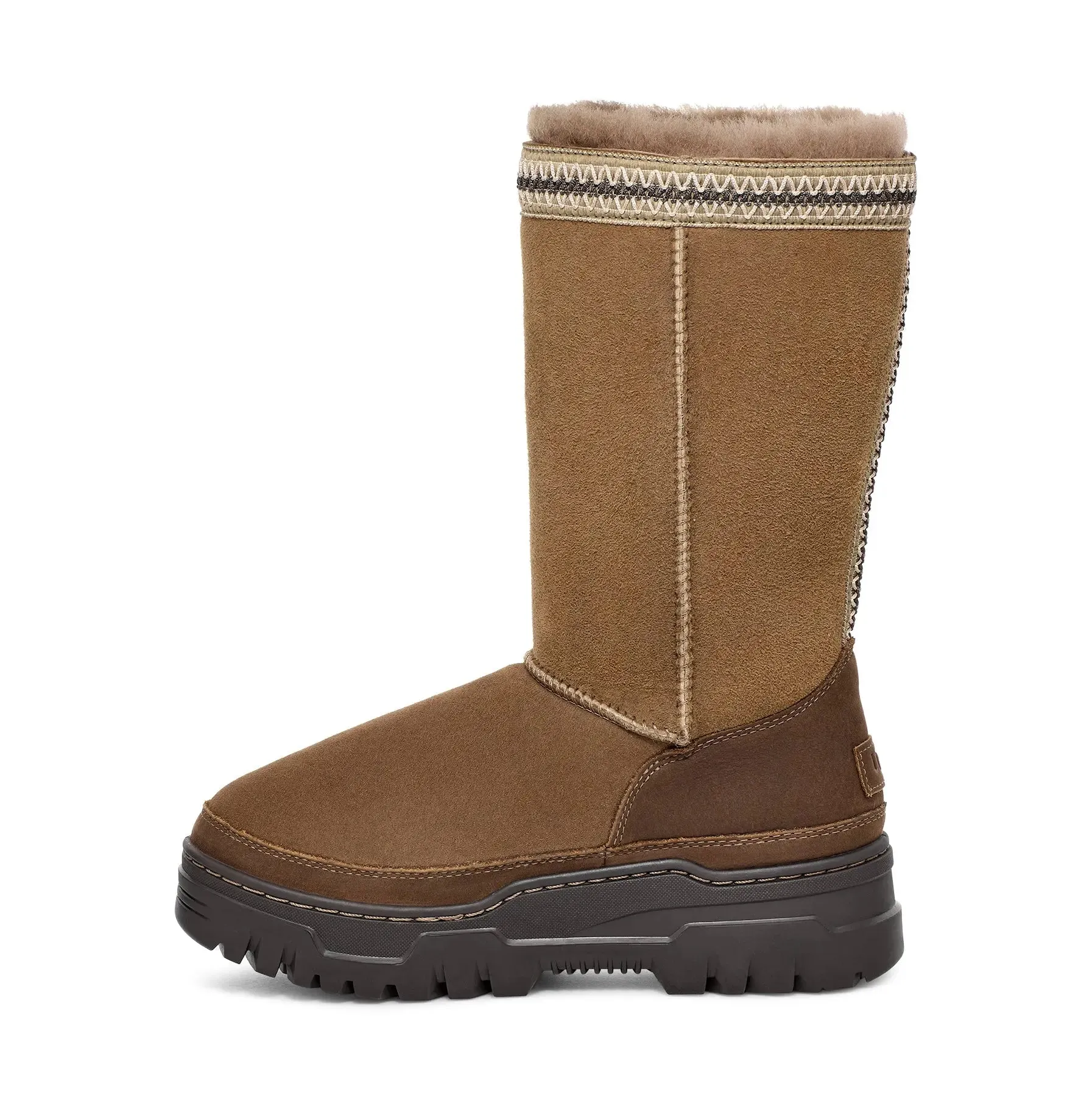 UGG Women's Classic Tall Trailgazer  Cozy, Waterproof & Winter-Ready Ranger Thermolite Snow Boots