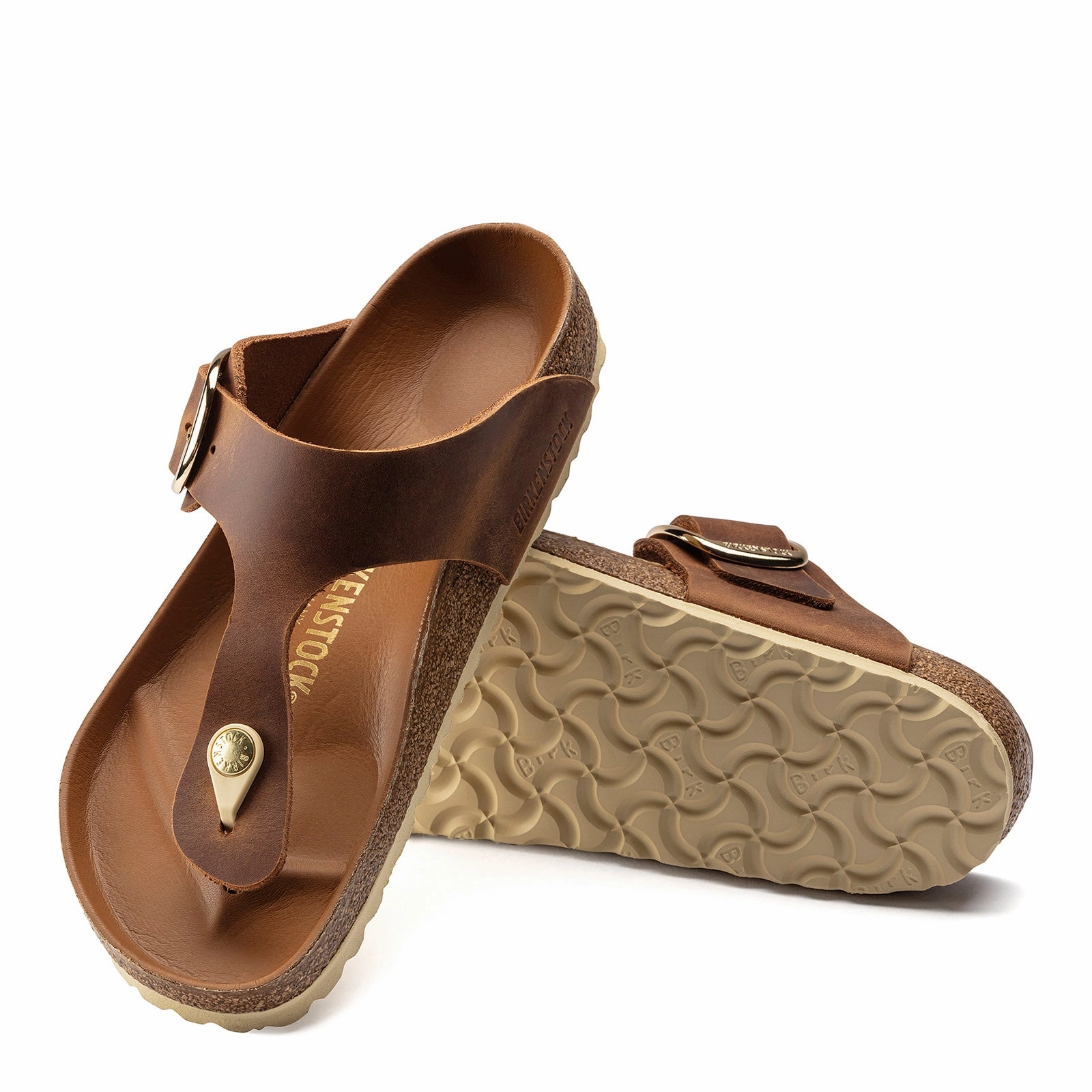 Women's Birkenstock, Gizeh Big Buckle Sandal - Regular Fit Smooth Finish