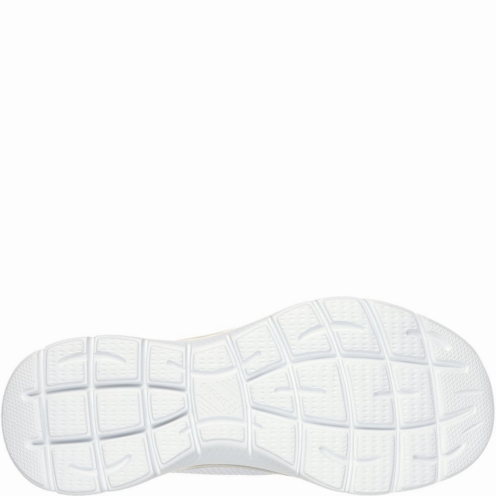 Skechers Summits Diamond Dream Wide Fit Trainer All-Weather Use chunky - design shoes