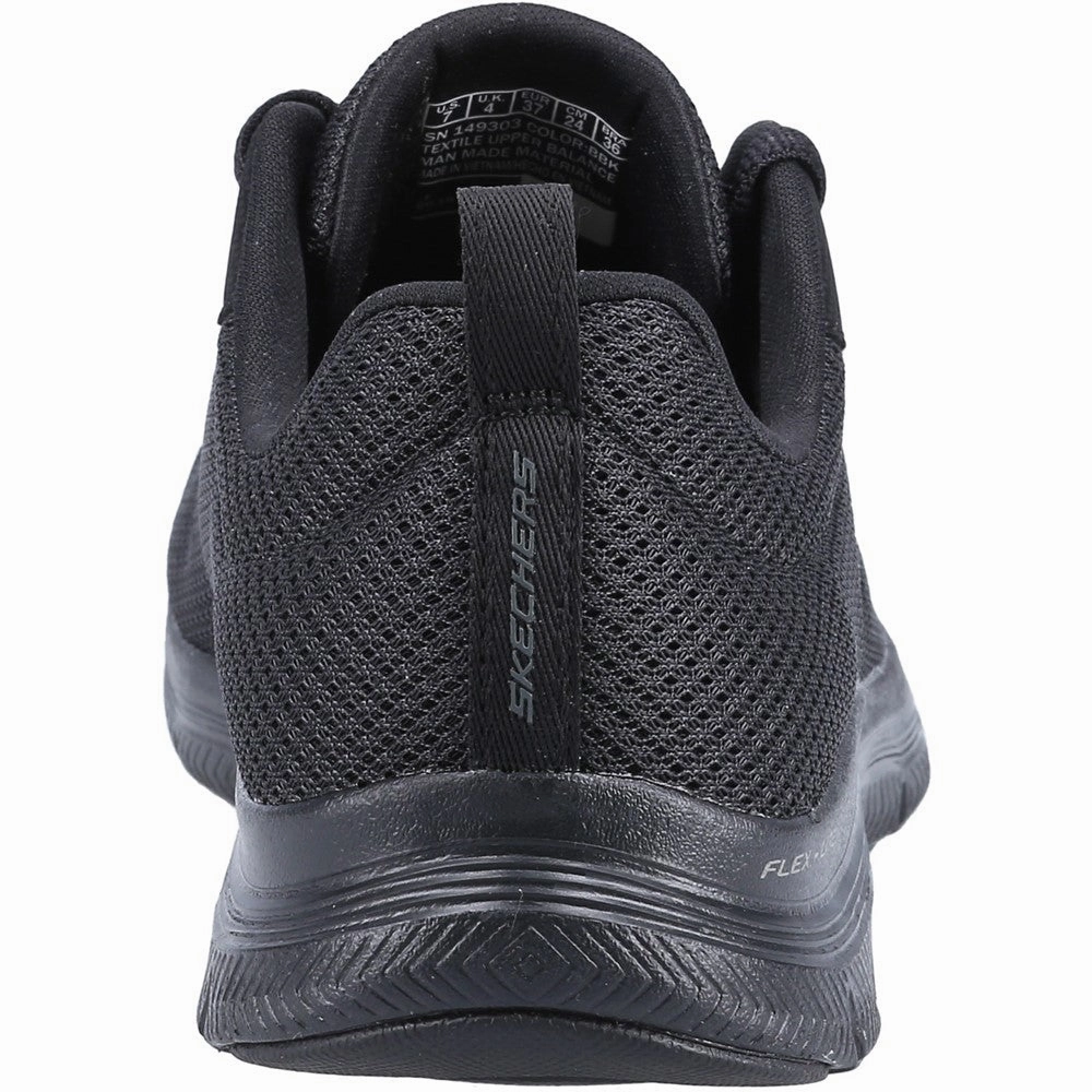 Skechers Flex Appeal 4.0 Brilliant View Shoe Breathable Footbed connected