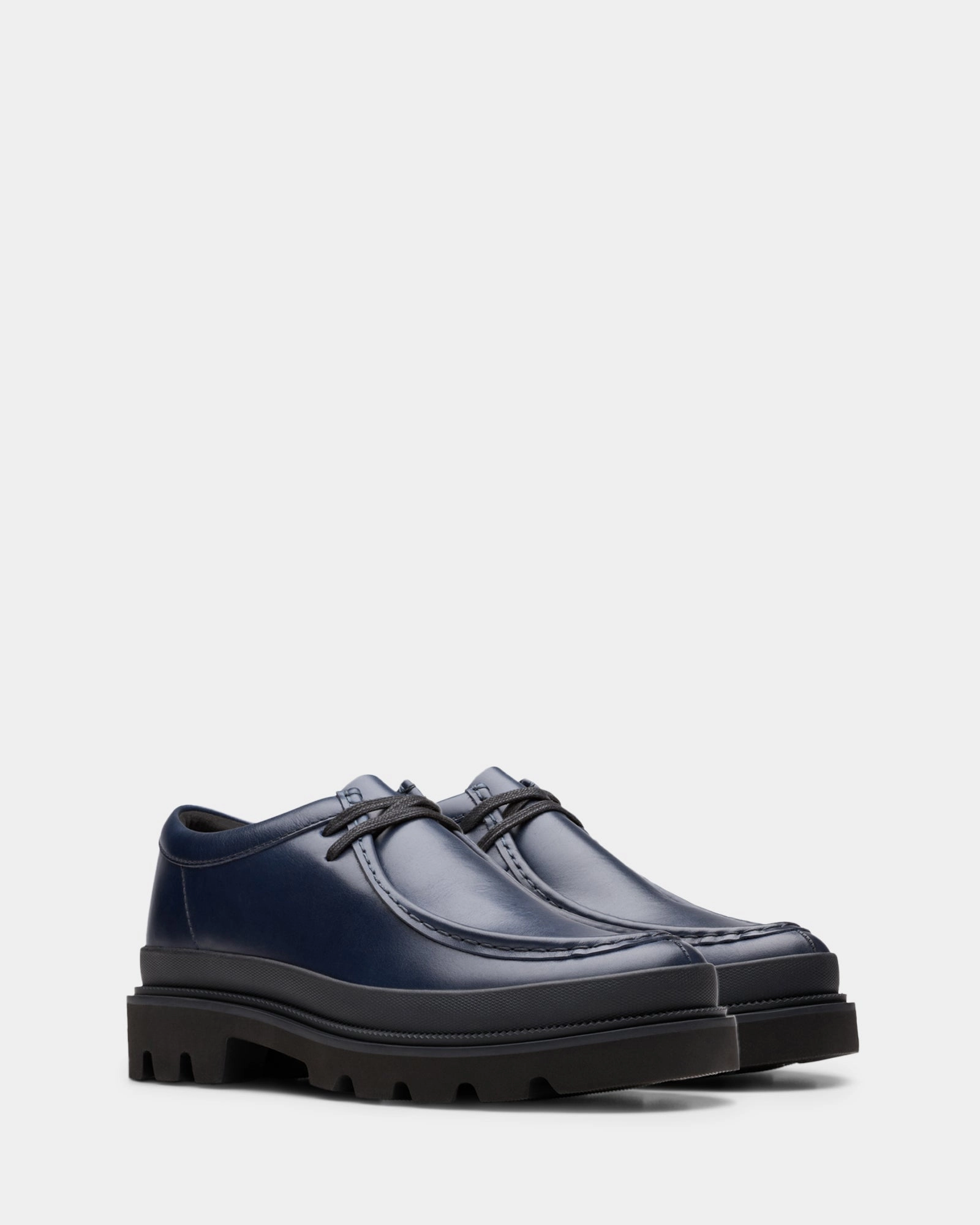 Classic On Trend Badell Seam Navy Leather