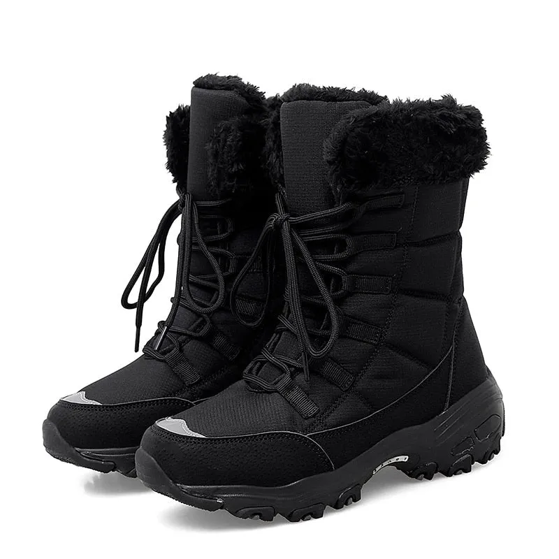 Quest Snow Boots Stormshell Women's Ortho Winter Boots - Black