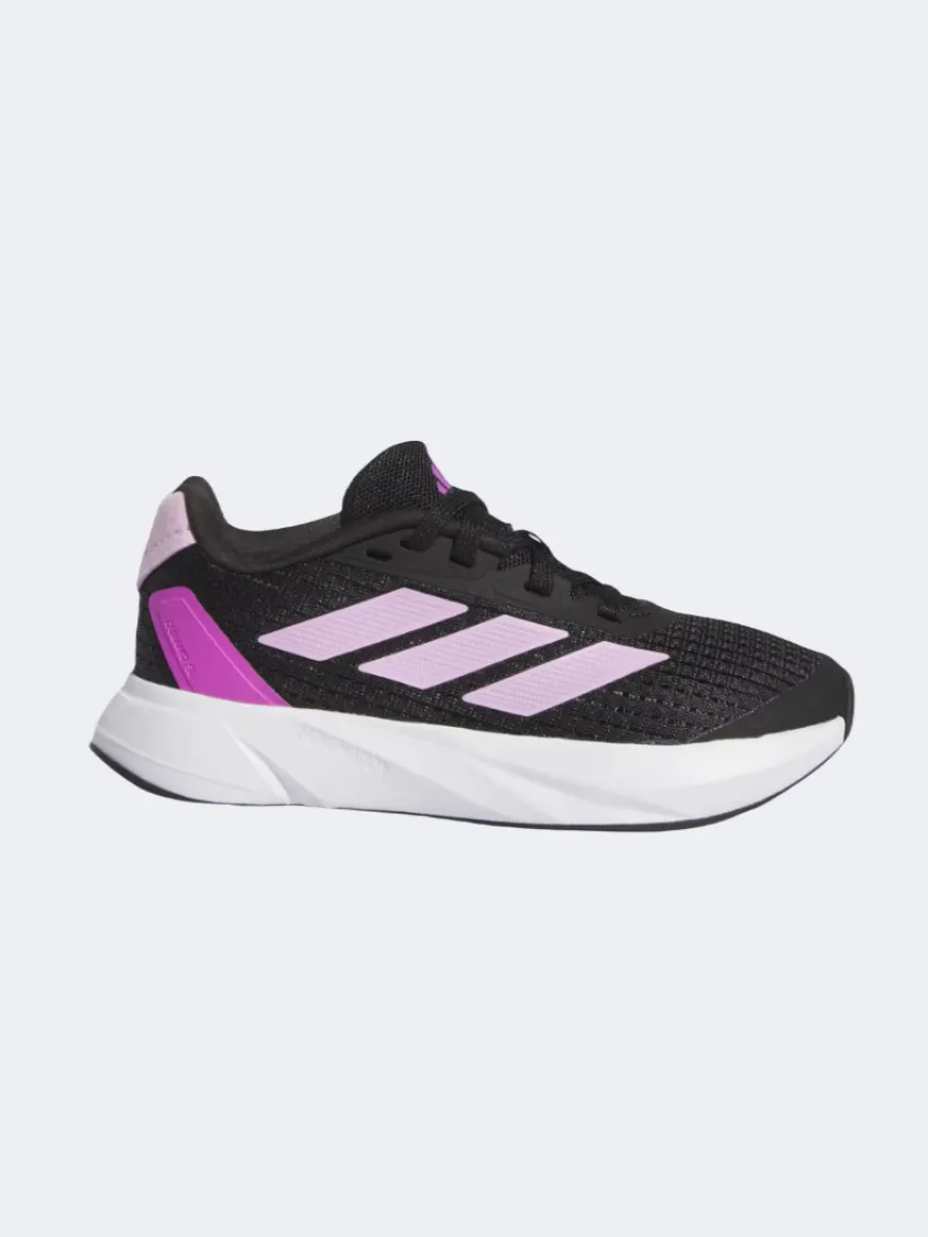 Heart Adidas Shoes Adidas Duramo Sl Ps Girls Running Shoes Black/Lilac/Purple