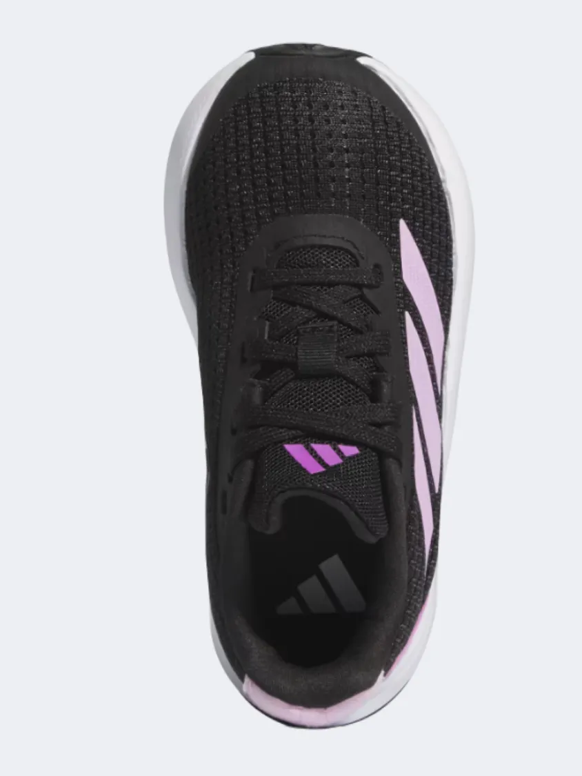 Adidas Duramo Sl Ps Girls Running Shoes Black/Lilac/Purple Artificial Grass Soccer Shoes Adidas