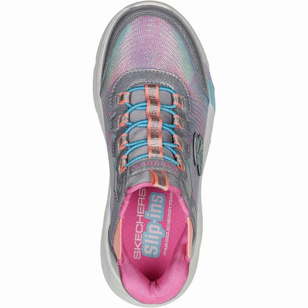 PU material Skechers Slip-Ins: Dreamy Lites - Colorful Prism Shoe