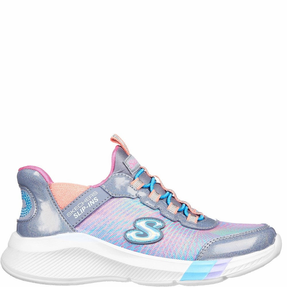 Skechers Slip-Ins: Dreamy Lites - Colorful Prism Shoe Simple Lines Hill Climb