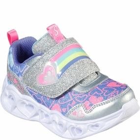 Follow Step Shopping Look Skechers Heart Lights Touch Fastening Trainer