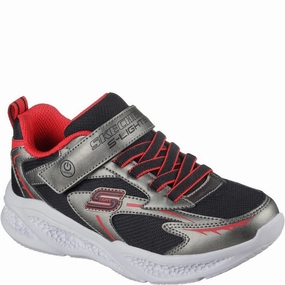 Skechers Meteor-Lights Glow-Strider Trainer Family Meet