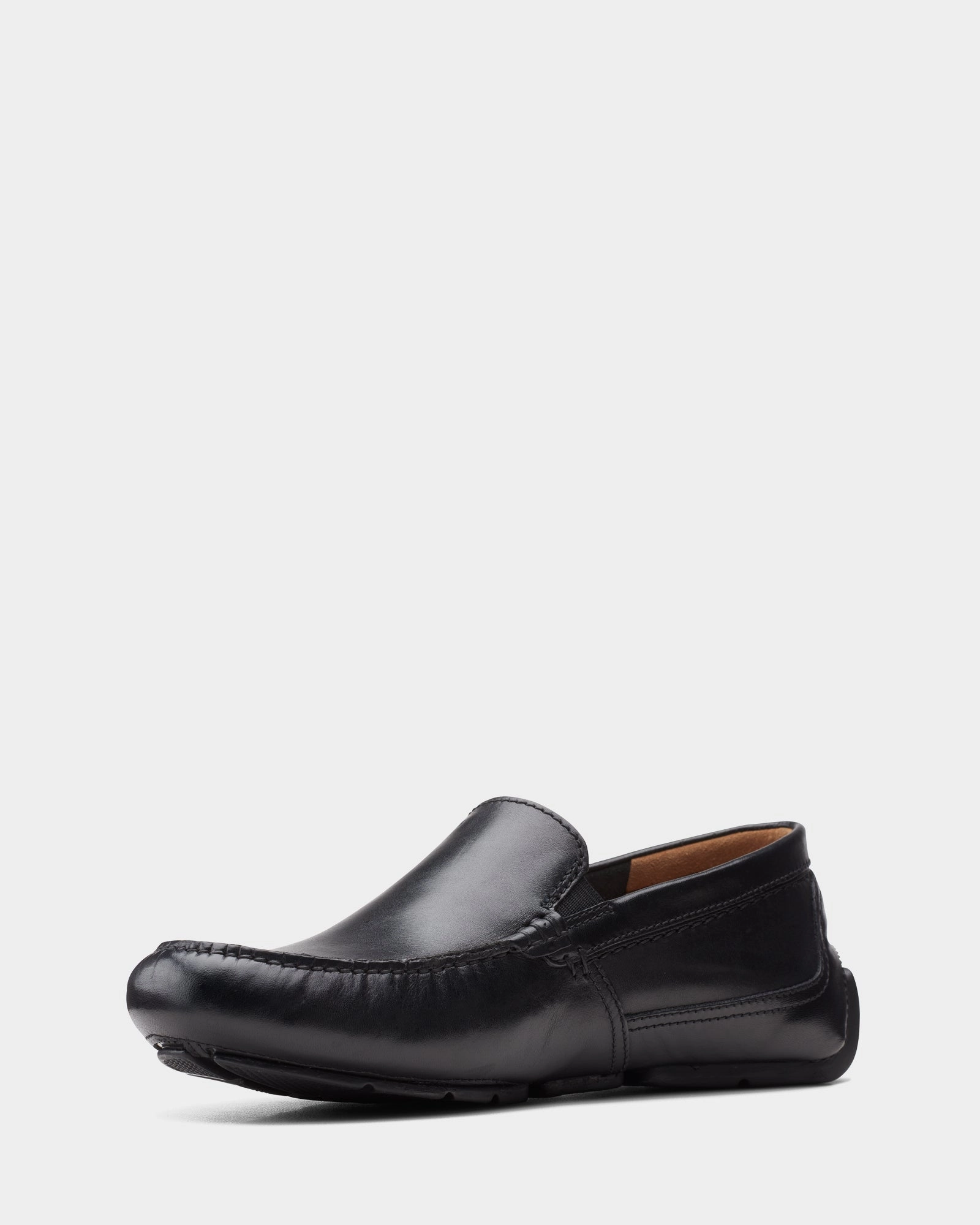Dusk Walk City Chic Markman Plain Black Leather