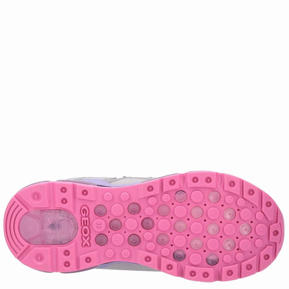 Easy Drive Geox J Android Girl B Touch Fastening Trainer