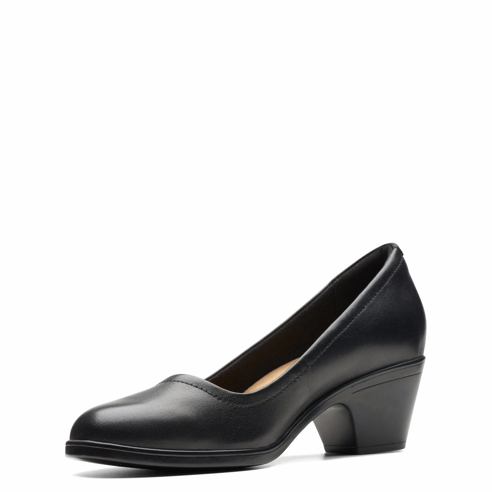 Women's Clarks, Emily 2 Ruby Pump Edge Step Lift Step