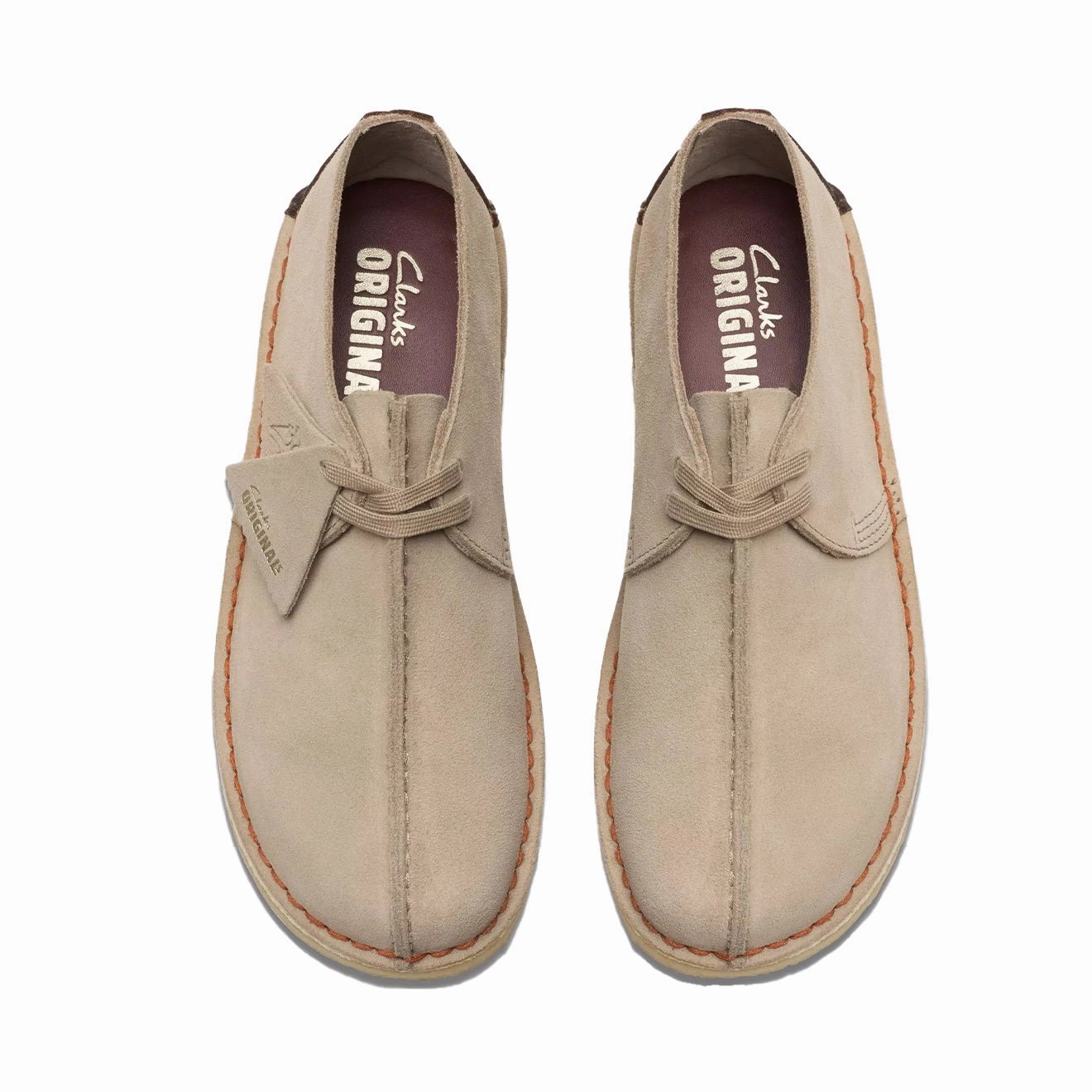 Clarks Originals Desert Trek Sand Suede Breathable garden party