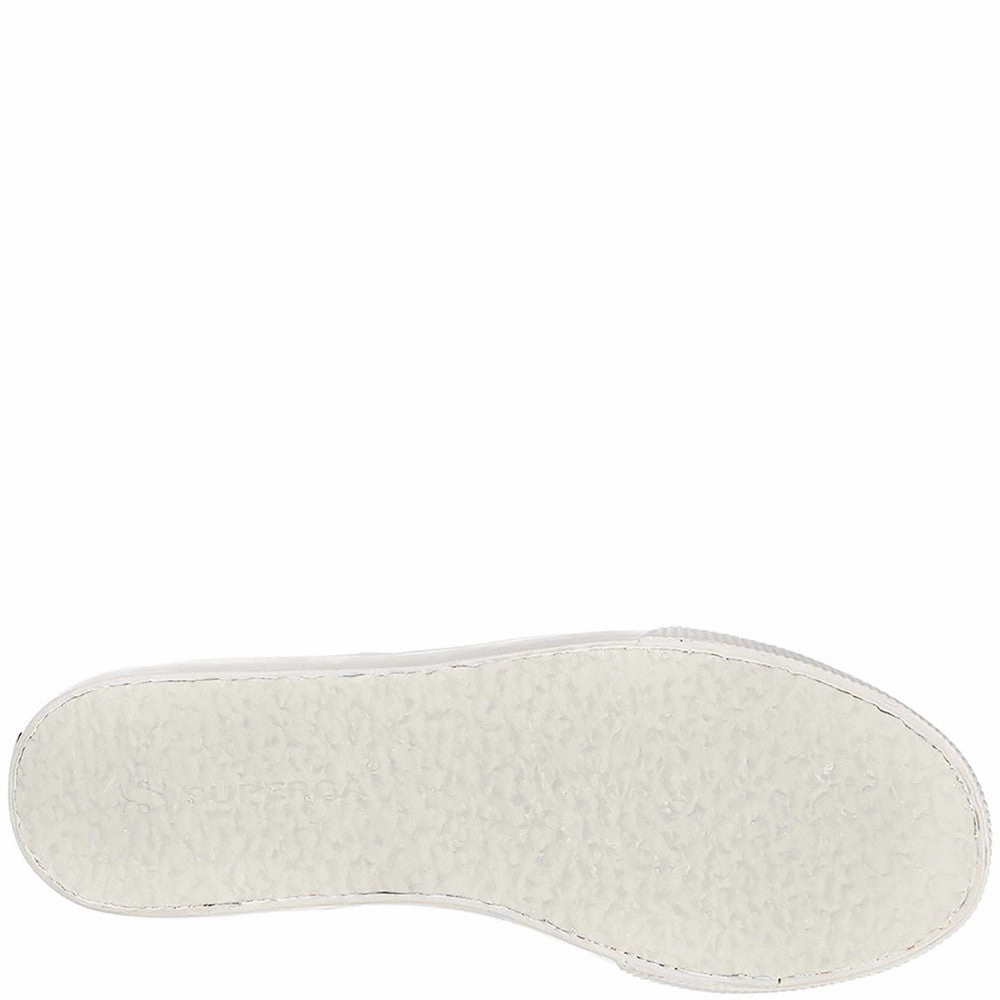 high - tech shoes ShockDispersion Superga 2790 Tumbled Leather Trainer