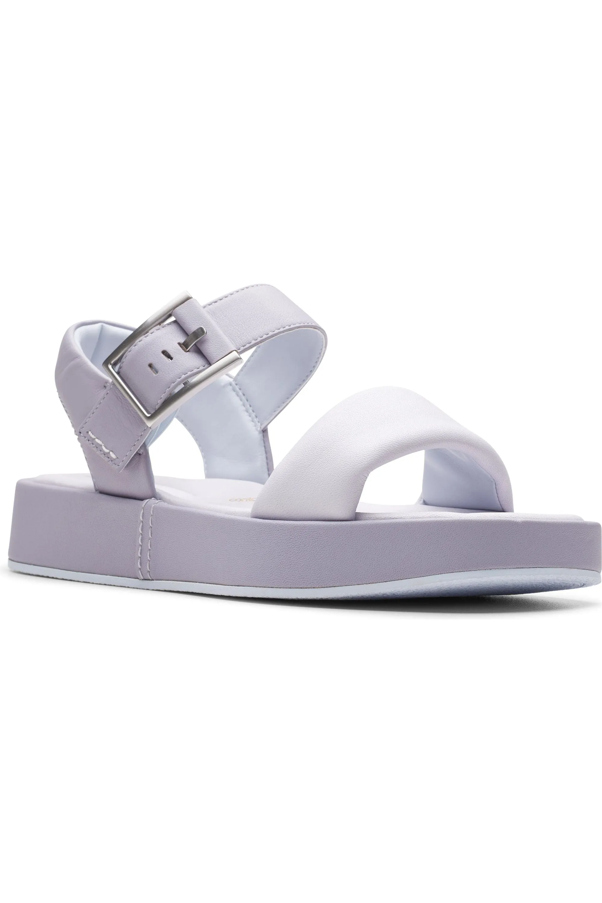 Clarks Alda Strap in Lilac Combi Ankle Strap Design