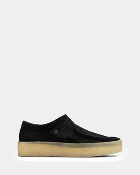 Wallabee Cup (M) Black Nubuck Comfortable Shoes All People