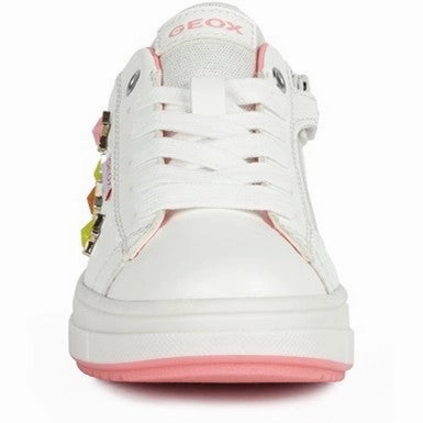 Geox Rebecca Trainer Breathable Upper Shoes Breathable   fabric