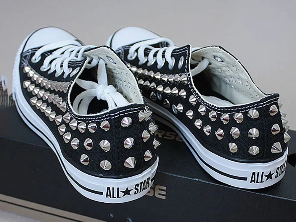 Studded converse shoes black low top Asics Shoes Gt 2000 4