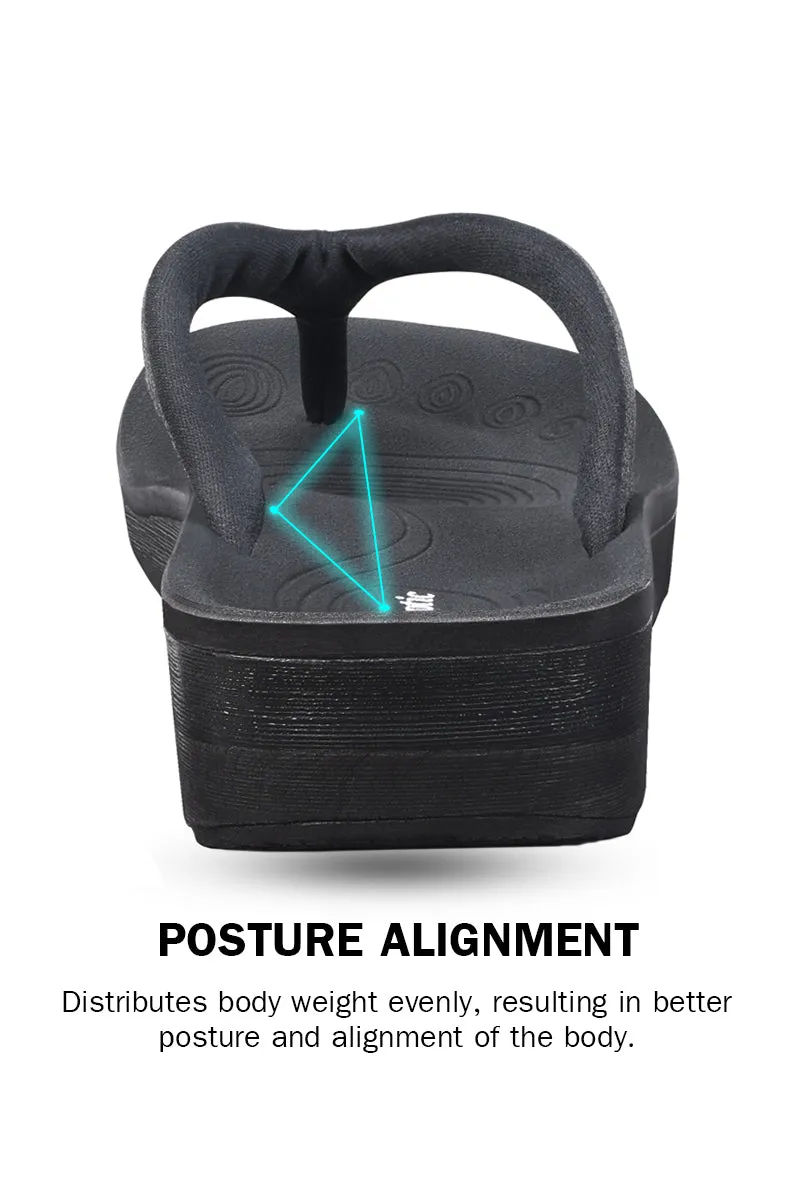 Strappy Comfort Sandals Aerothotic - Crystal Mist Women's Comfortable Flip-Flops Sandal