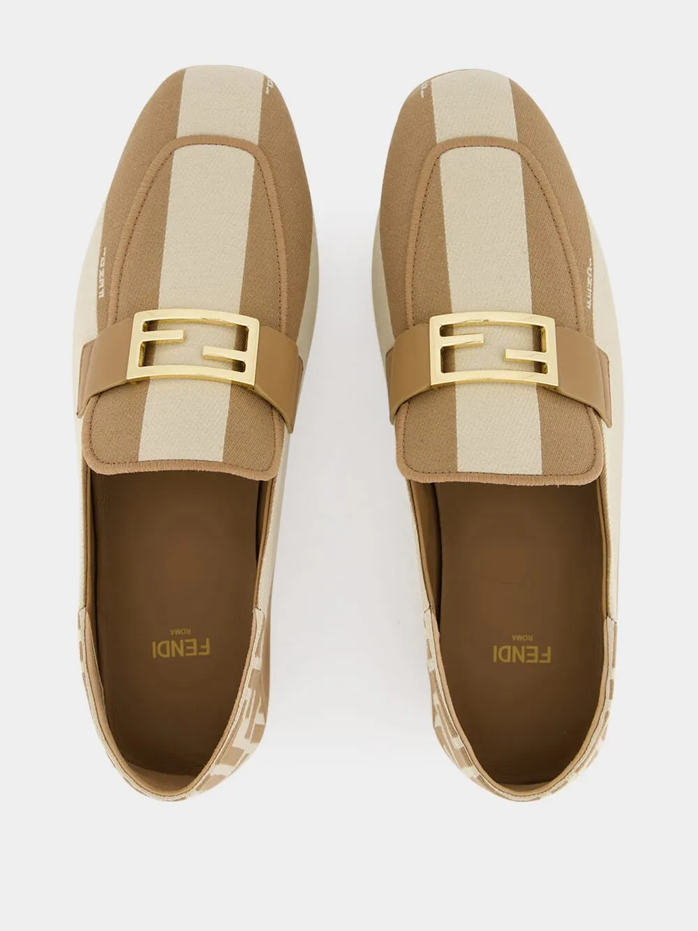 FF Baguette Loafers Beefroll Loafers