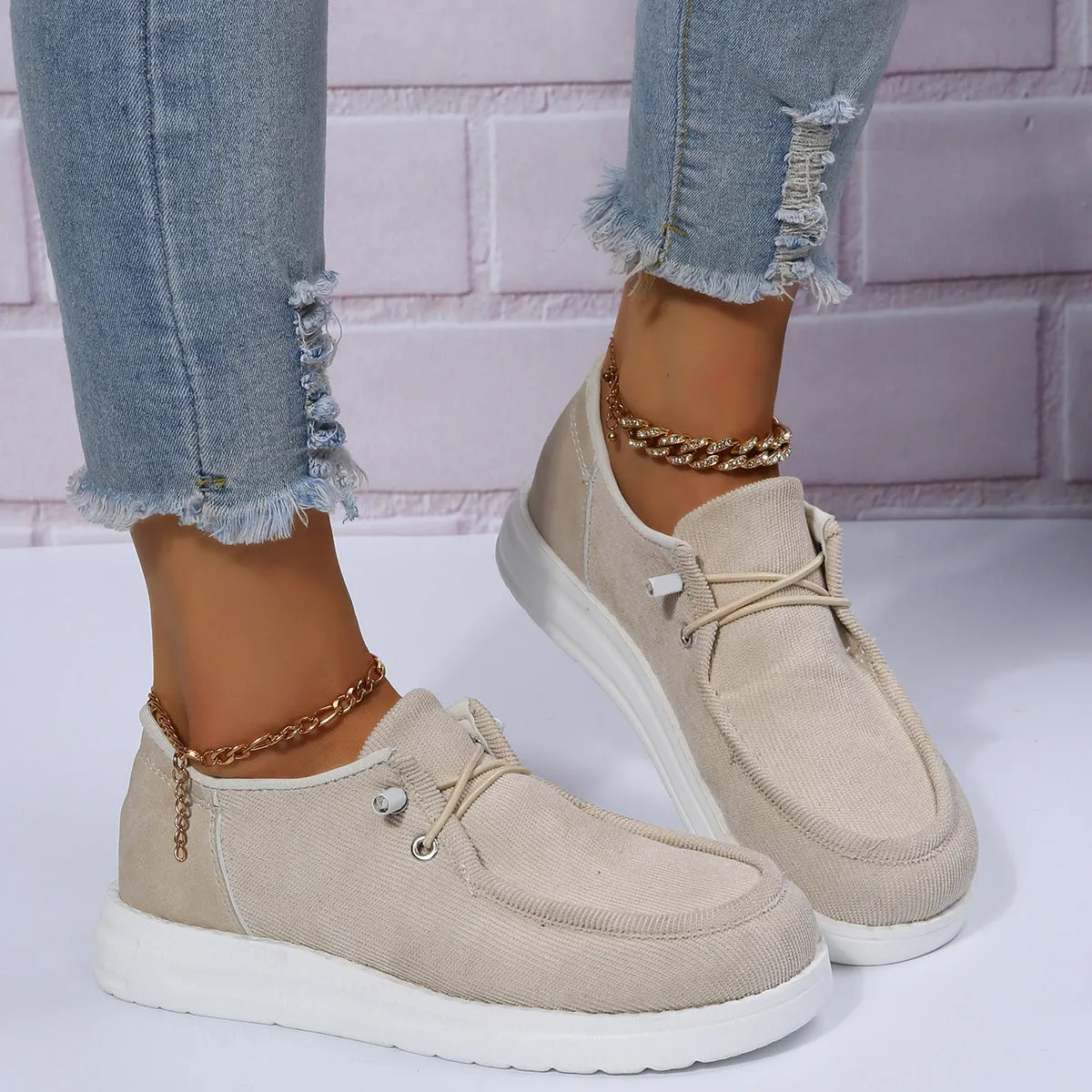 2022 New Women Shoes Sneaker Knitted Mesh  Flats Casual Summer Loafers Gucci Loafers