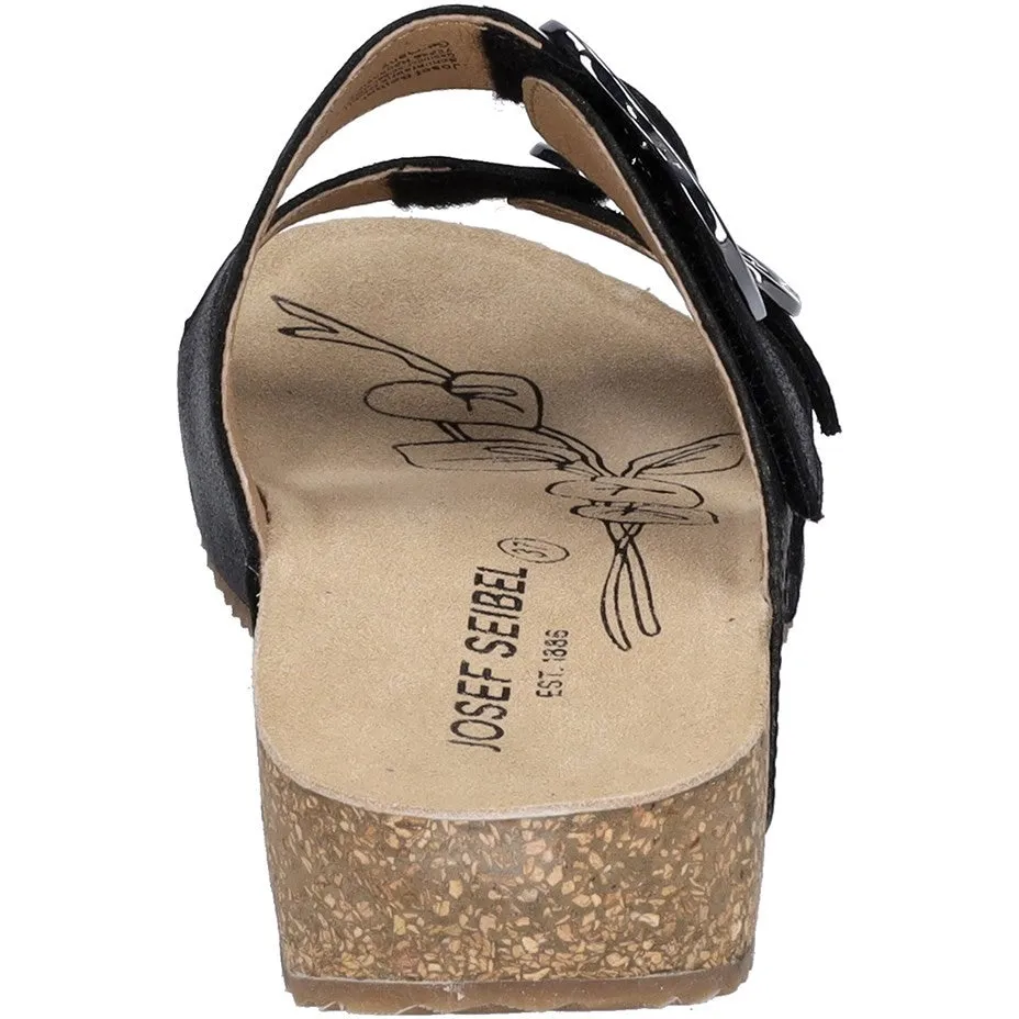 Josef Seibel Tonga slip-on leather sandal Footwear for Summer Wraparound Design