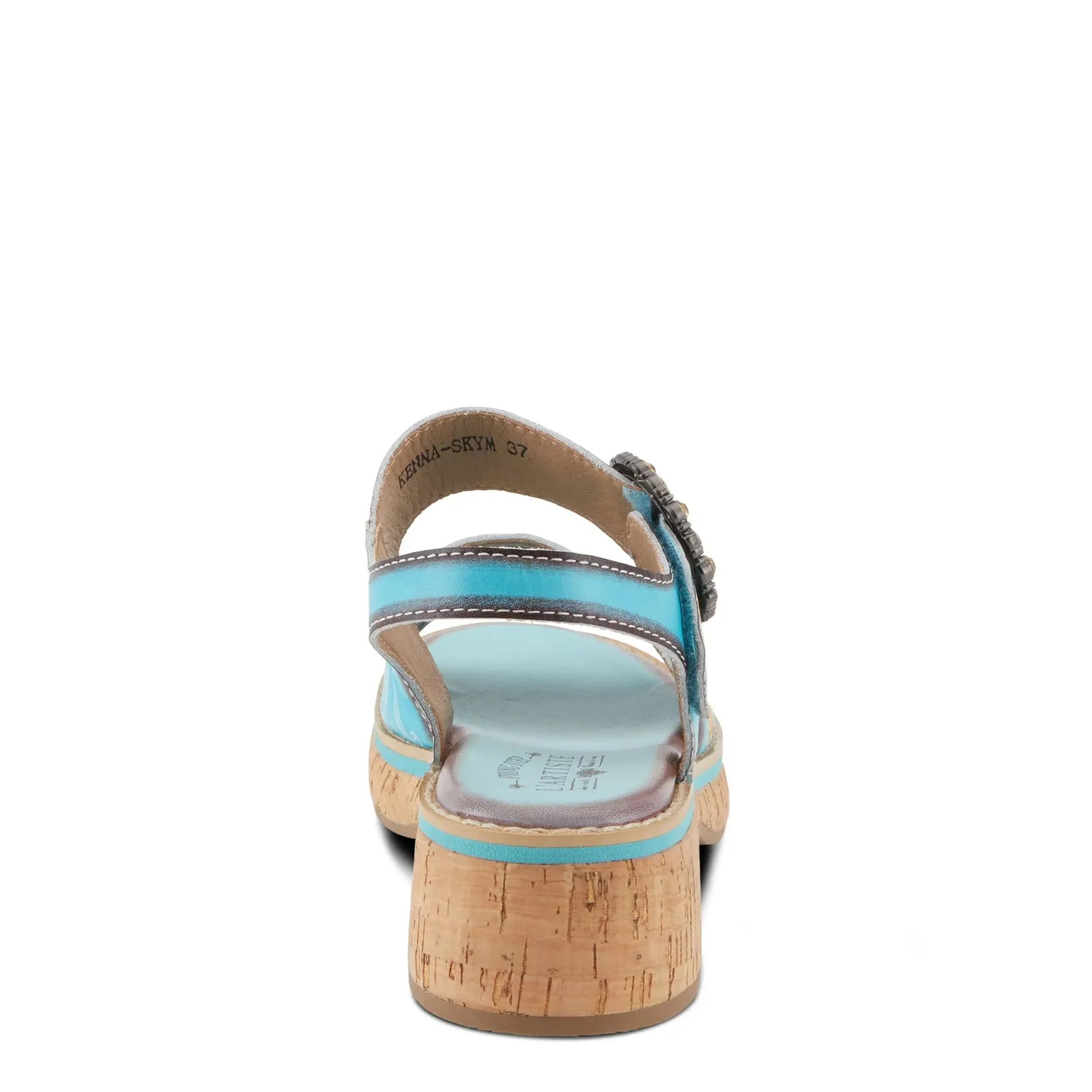 Open Front Trendy Travel Sandals Women's L'Artiste By Spring Step, Kenna Sandal