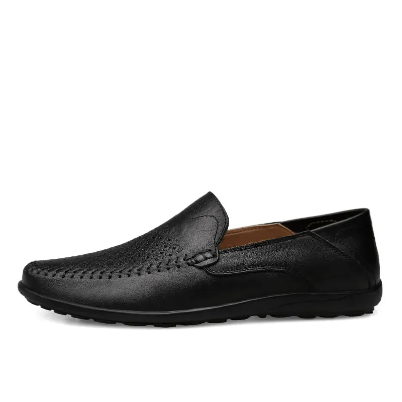 Breathable Loafers Penny Loafers Leather
