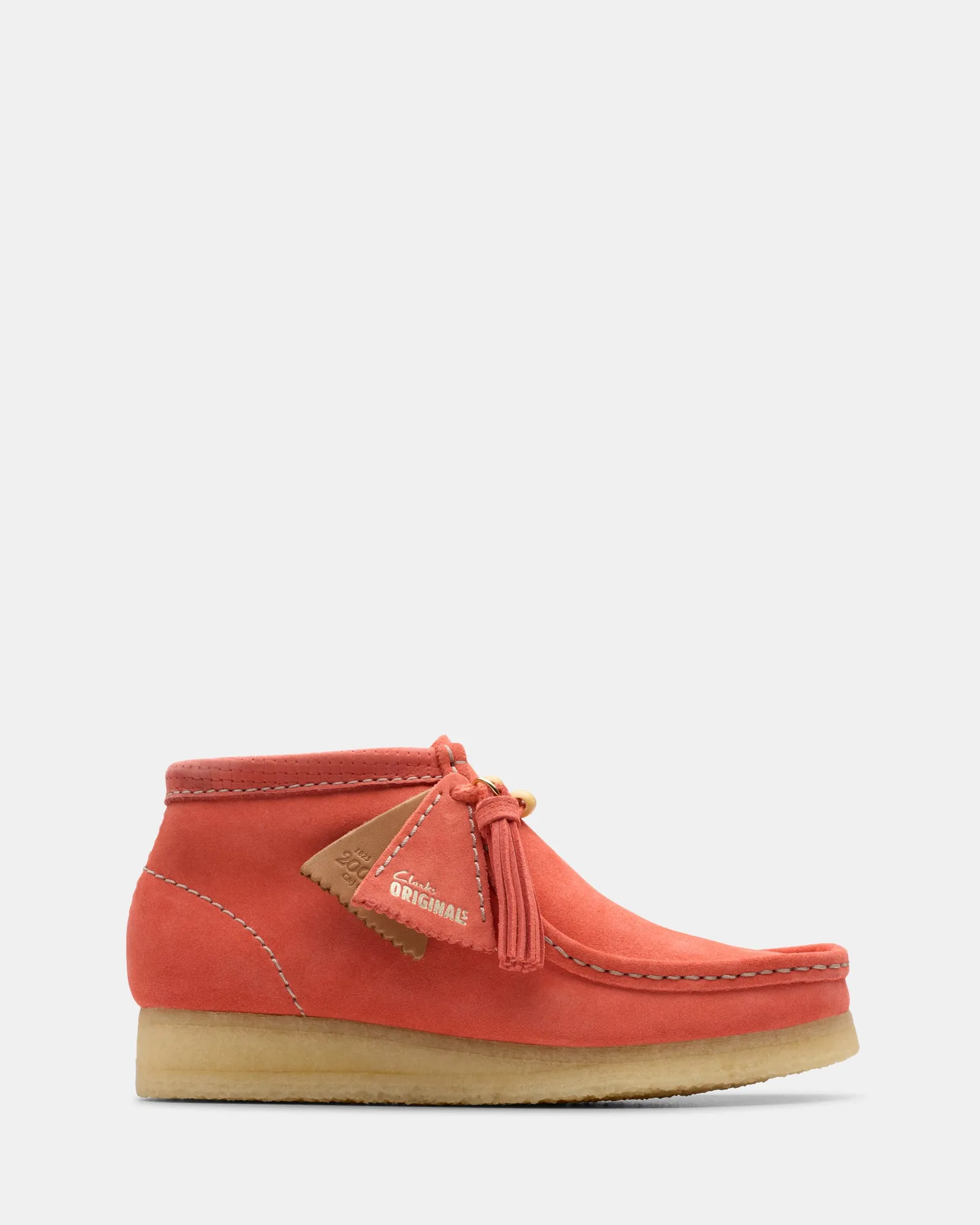 Wallabee Boot. (w) Coral Suede All Function Reliable Protection