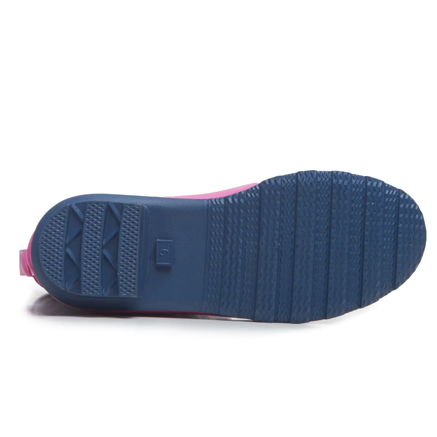 Laura Ashley Ladies High Cut Mid Calf Rubber Rain Boots, Lightweight Waterproof Booties for Women Raining Boot