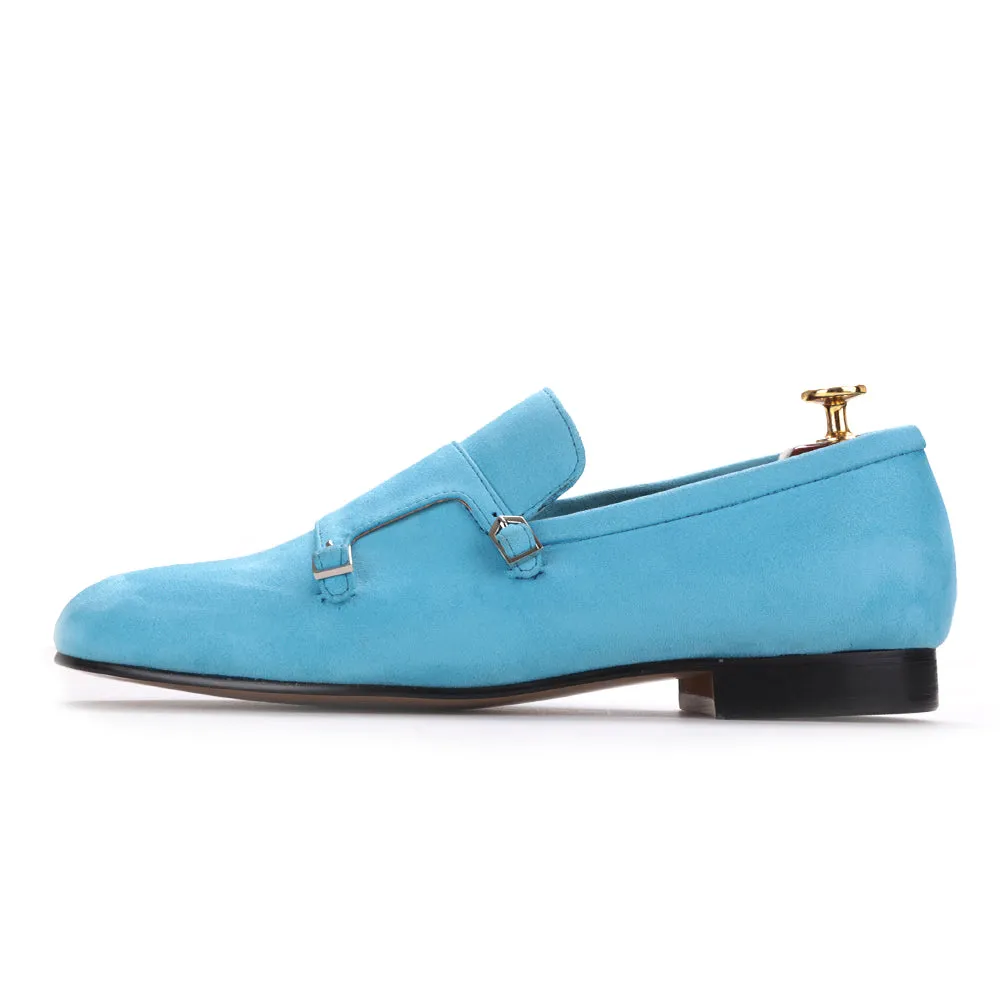 OneDrop Handmade Men Velvet Dress Shoes Hasp Party Wedding Banquet Prom Loafers Top Rated Loafers