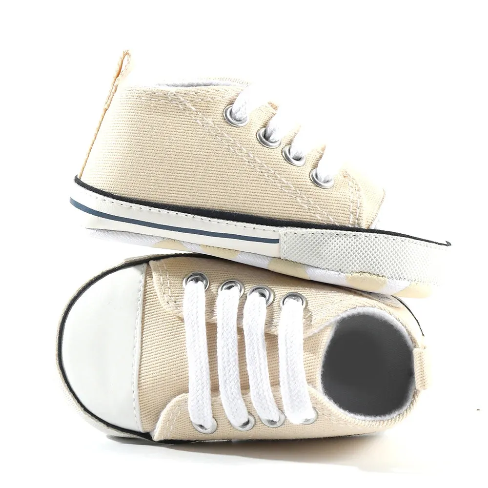 Canvas Soft-Sole Lace-up Baby First Walkers  - Classic Calabash Khaki New Balance 480 Men's