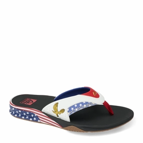 Men's Reef, Fanning Flip-Flop Easy Comfort