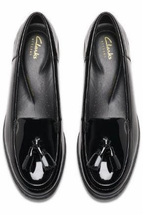 Legacy Fit Dance Scene Clark Havisham Edge black patent wide fit