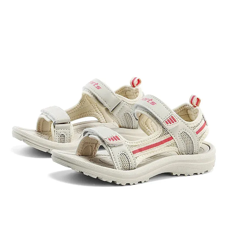 Asics Gel Quantum Infinity Running Shoes Summer Beach Water Children Sandals Fashion Shoes Lightweight Non-slip Soft Bottom Shading Leather Boys Comfortable