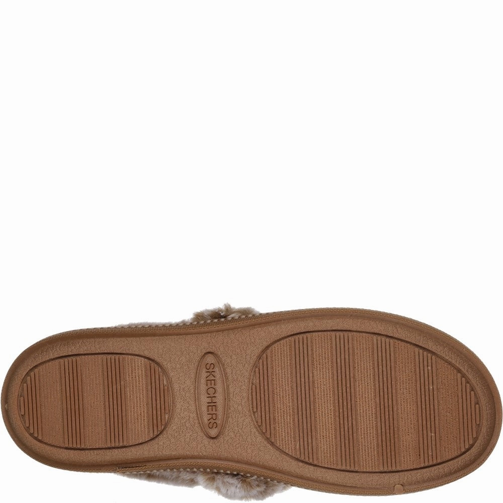 Skechers Cozy Campfire-Team Toasty Slipper Quick Outing Comfort Straps