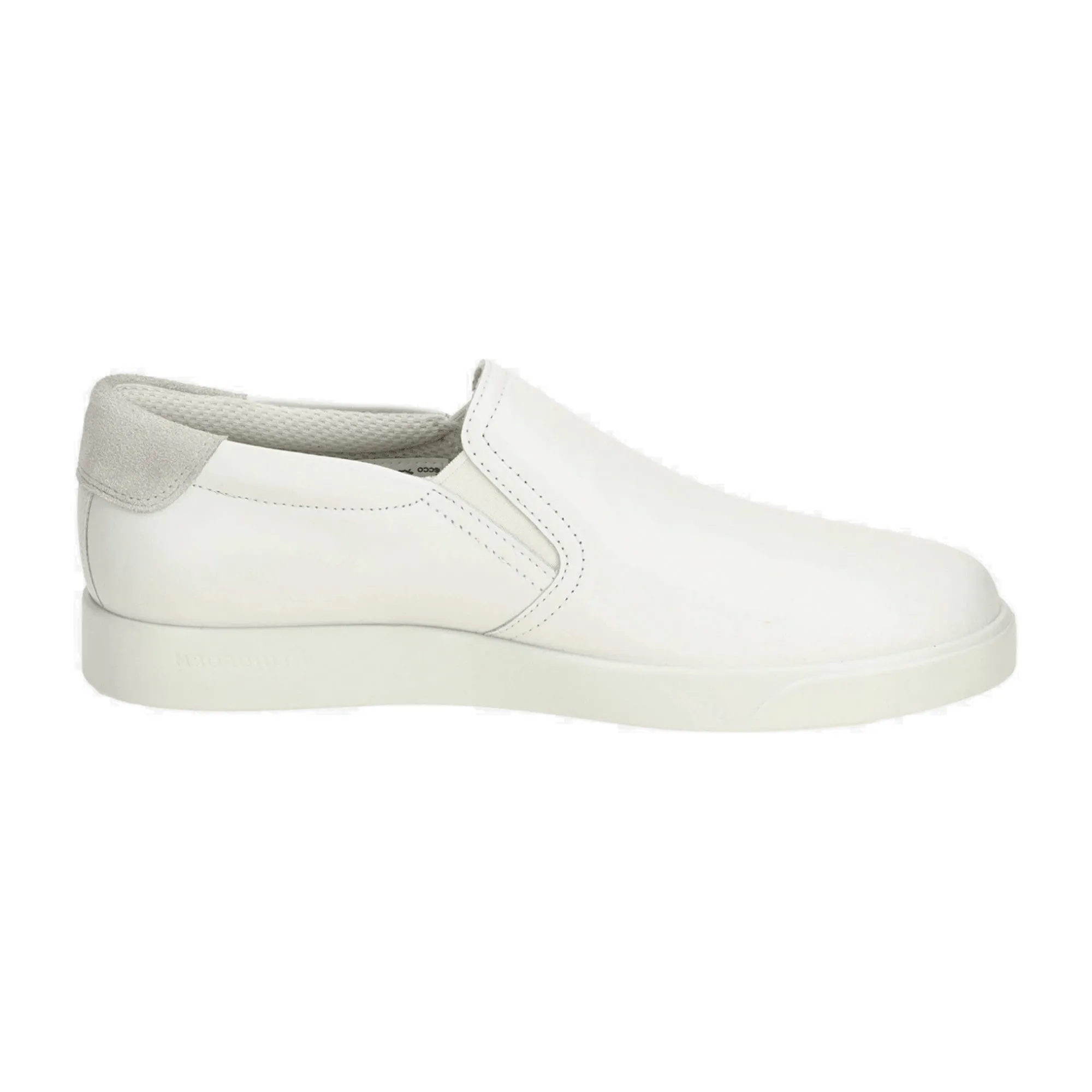 Ecco Street Lite Men's Slip-On Shoes - Durable Stylish Sneakers in Off-White/White Adidas Swift Run Running Shoes
