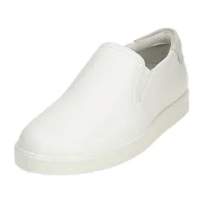 Ecco Street Lite Men's Slip-On Shoes - Durable Stylish Sneakers in Off-White/White Adidas Slide Shoes