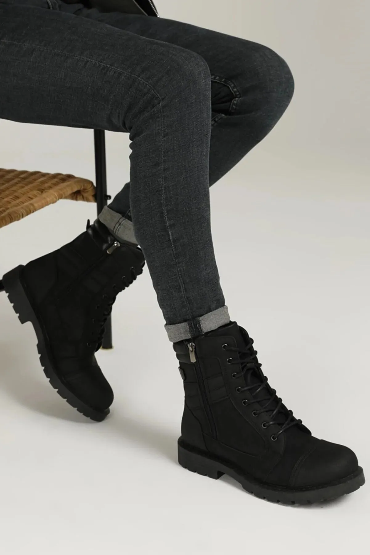 Russell Moccasin Boots Kinetix Men's Black Boots