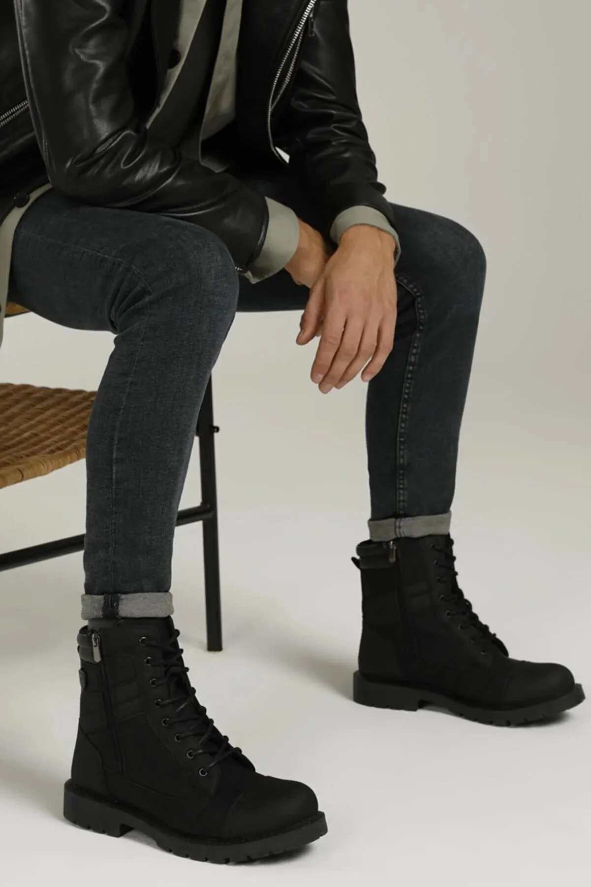 Kinetix Men's Black Boots Gravity Boots