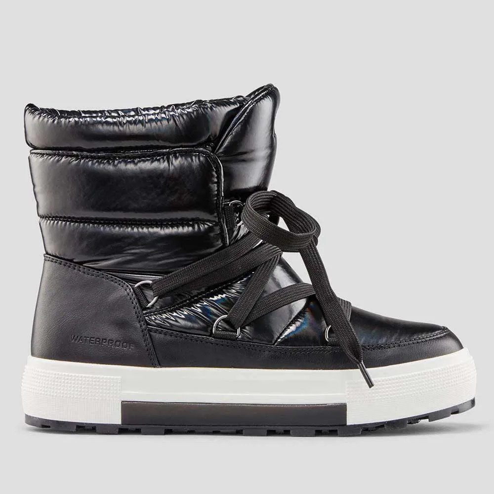 Men Edge midsole COUGAR - Wink Nylon Waterproof boot with PrimaLoft - BLACK / WATERPROOF