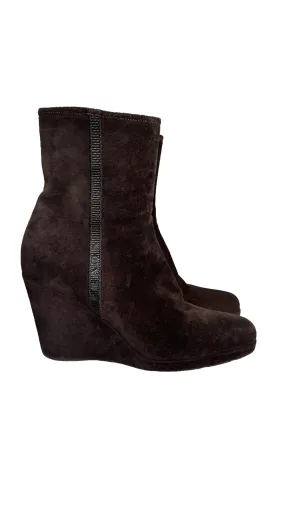 Brown Suede Boots - 7.5 Buy Adidas Shoes