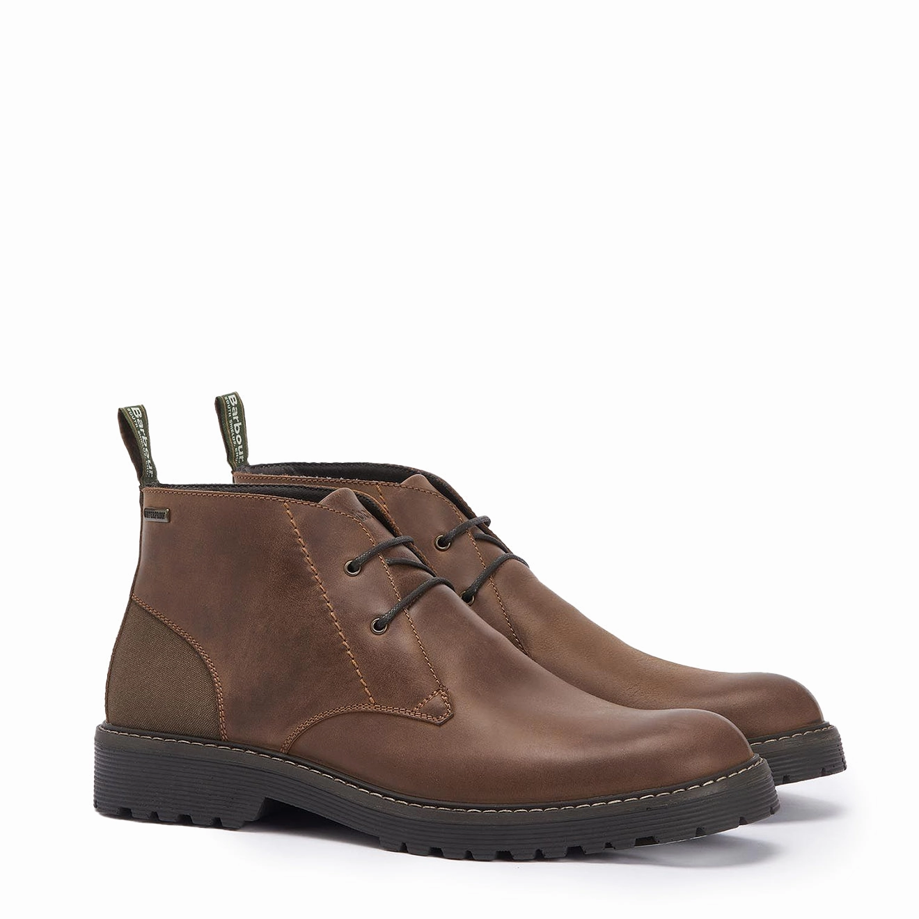 Barbour Maxwell Chukka Boot Teak Brown Earth