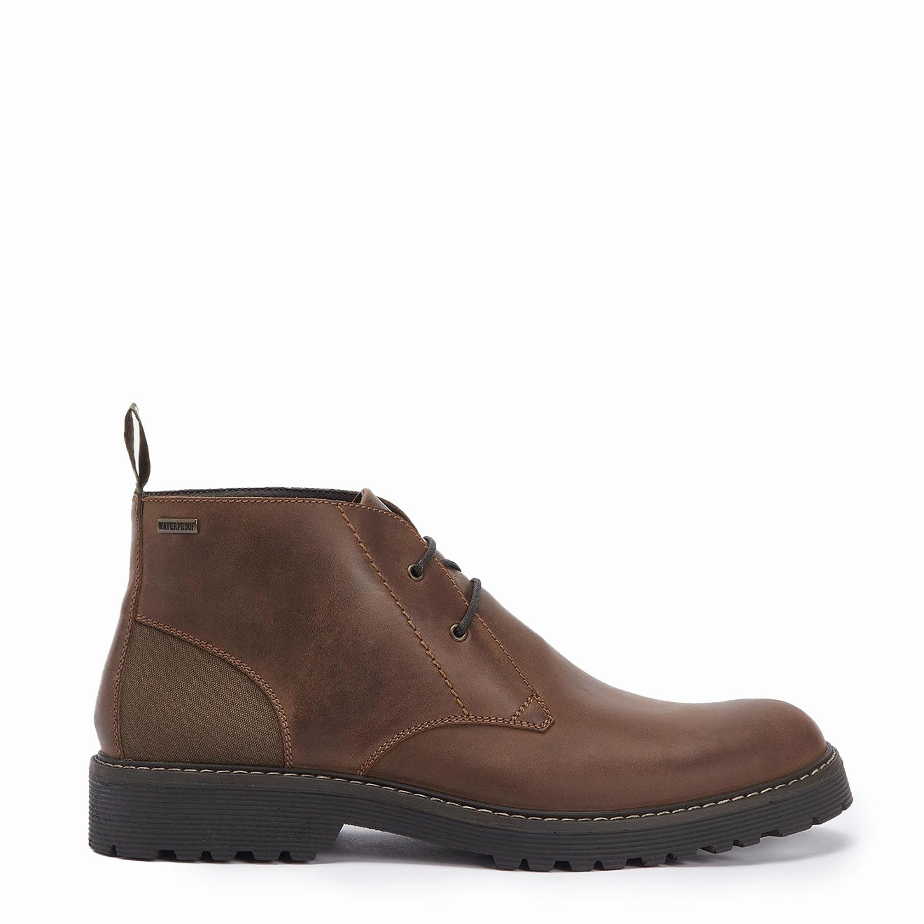 Comfort Zone Comfort Toe Box Barbour Maxwell Chukka Boot Teak