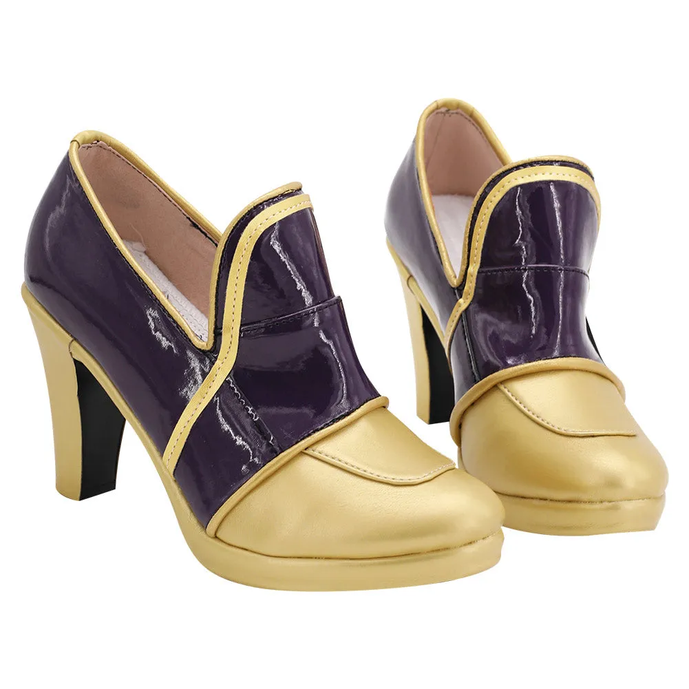 Adidas Super Shoe Twisted Wonderland Riddle Rosehearts Boots Halloween Costume Prop Cosplay Shoes