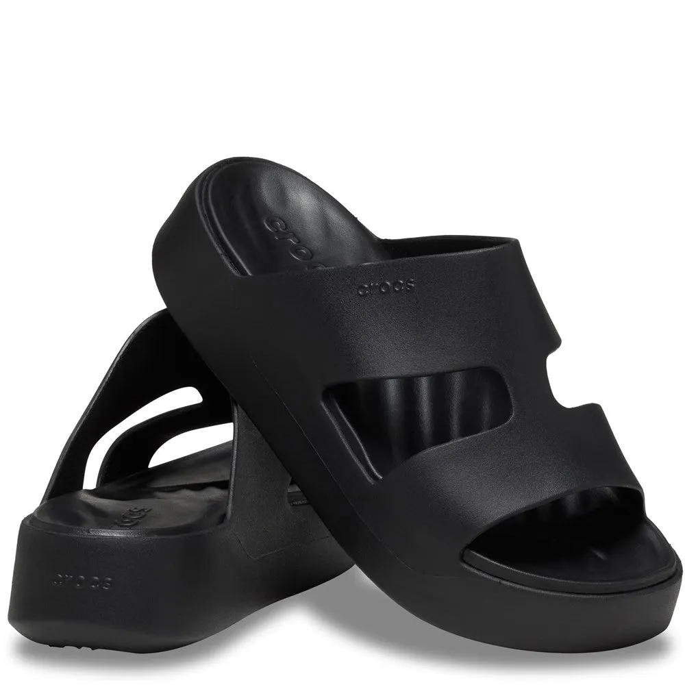 Padded Crocs Getaway Platform H-Strap Mule