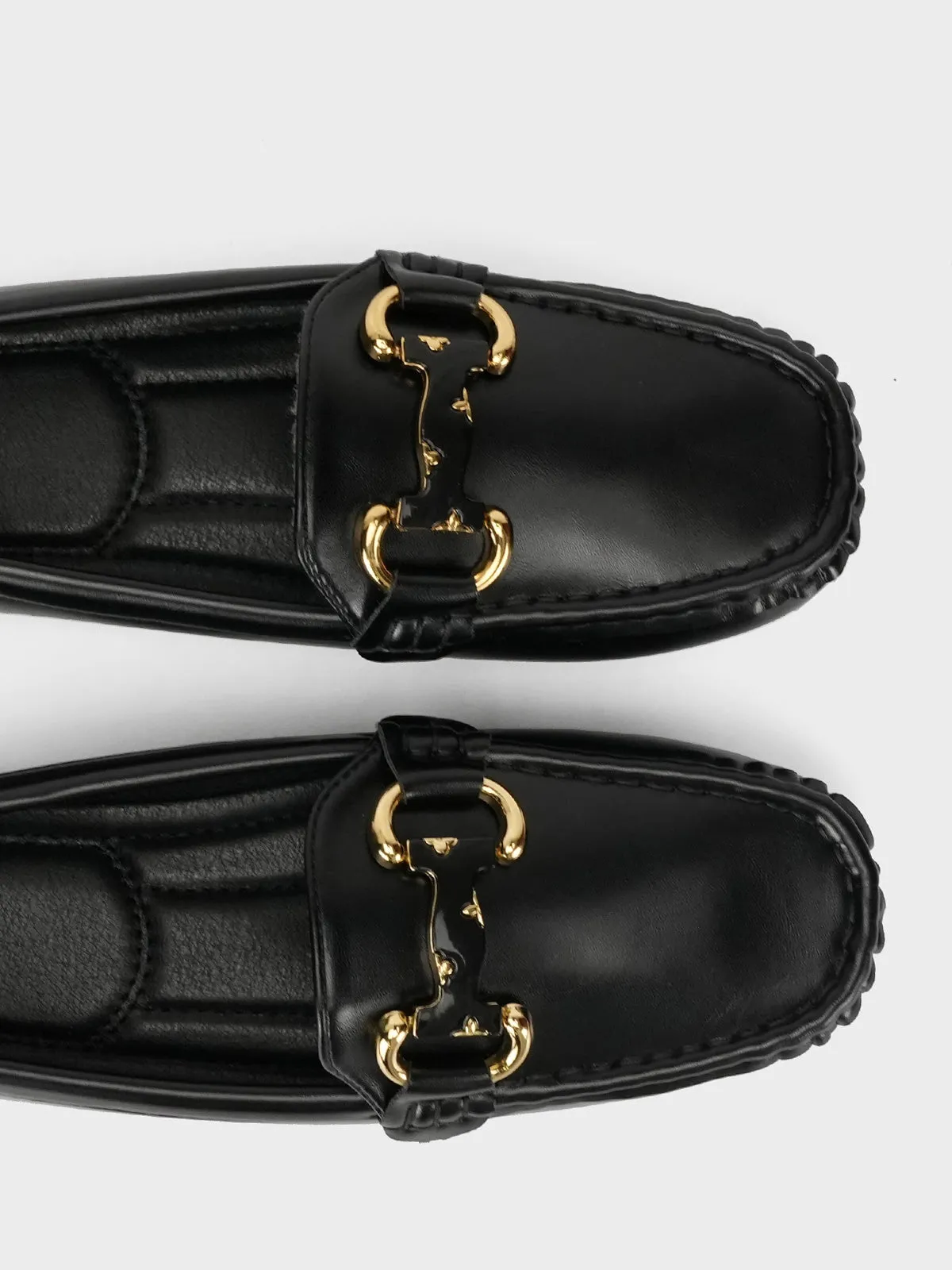 Fashion Flats Shoes Women's "ACACIA" Buckled Casual Moccasins