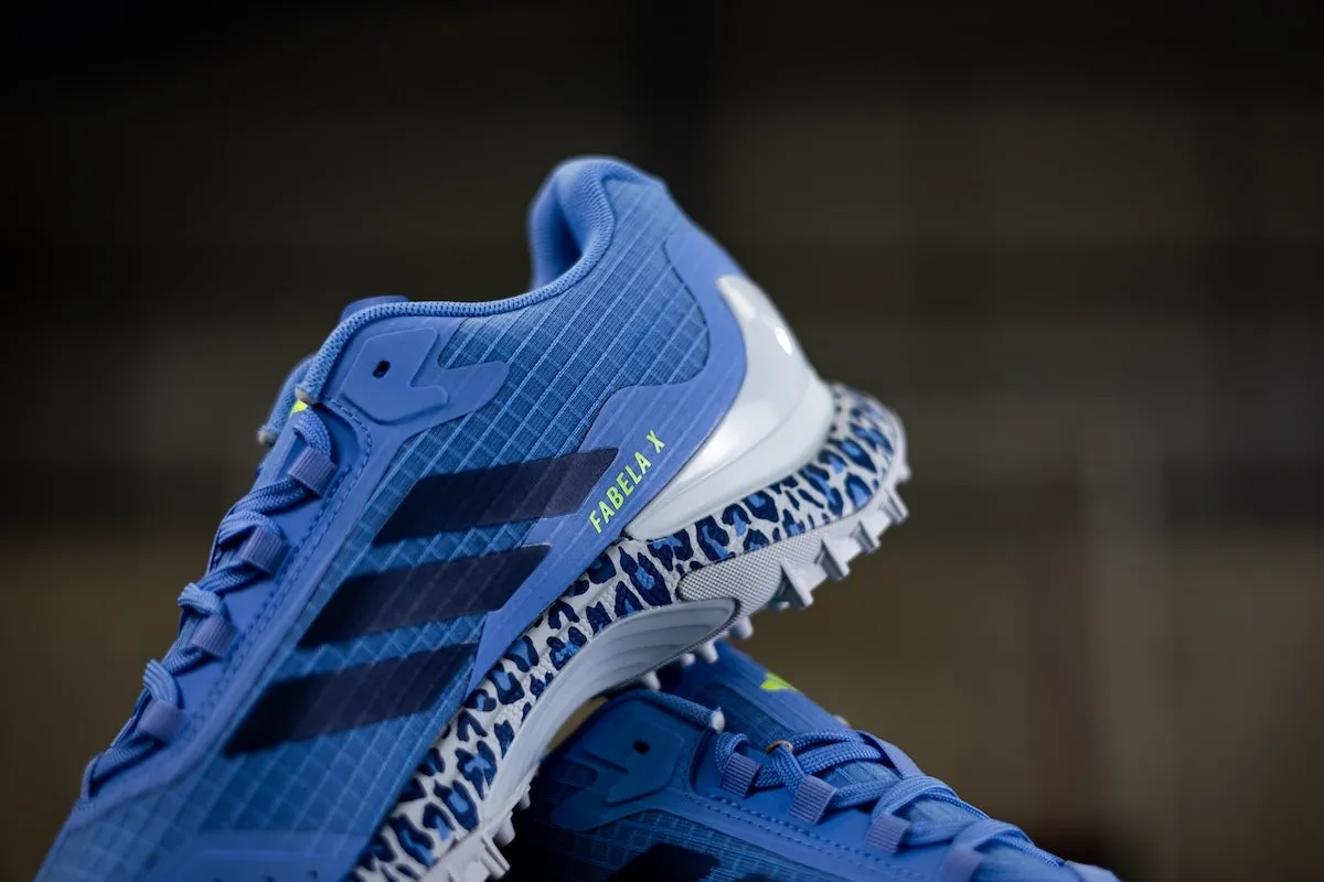 Adidas Fabela X 2 Blue Hockey Shoes 25/26 Adidas Crazyflight Volleyball Shoes