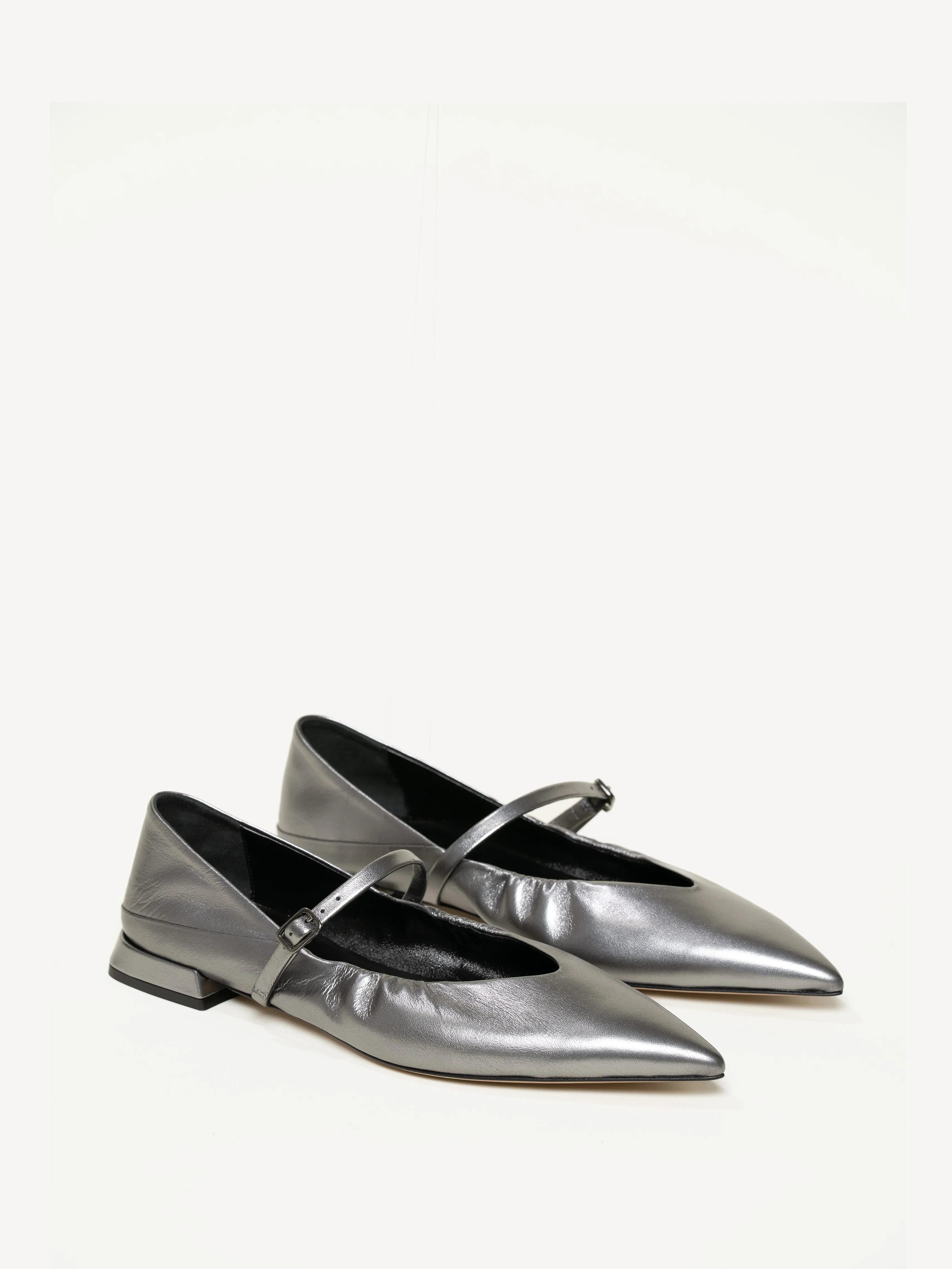 The Loriana Flat Sole Wide Toe Box Shoes