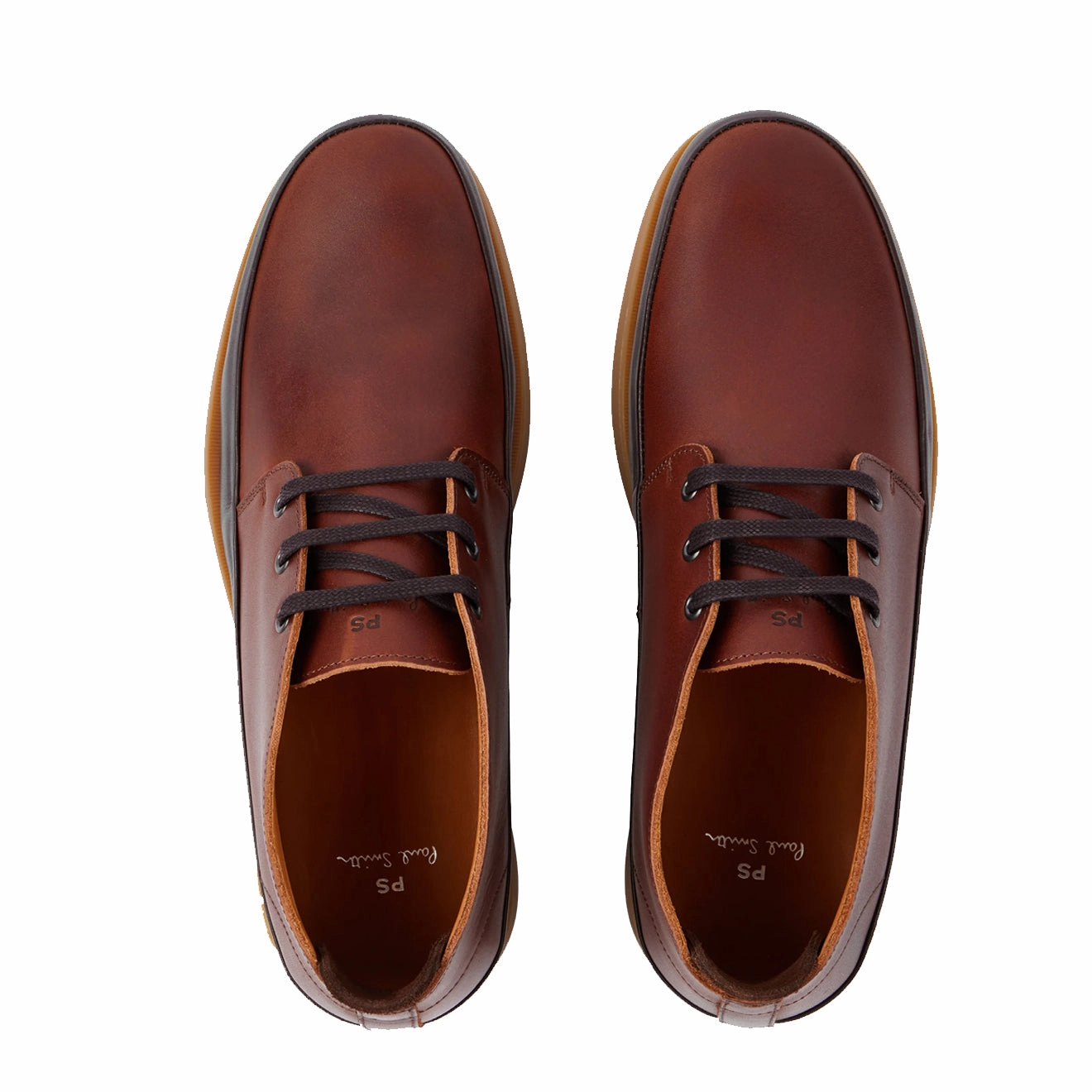 Paul Smith Leather Crane Chukka Boots Tan Practical Choice Essential Piece